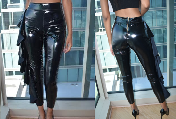 Black Leather Pants (Small)